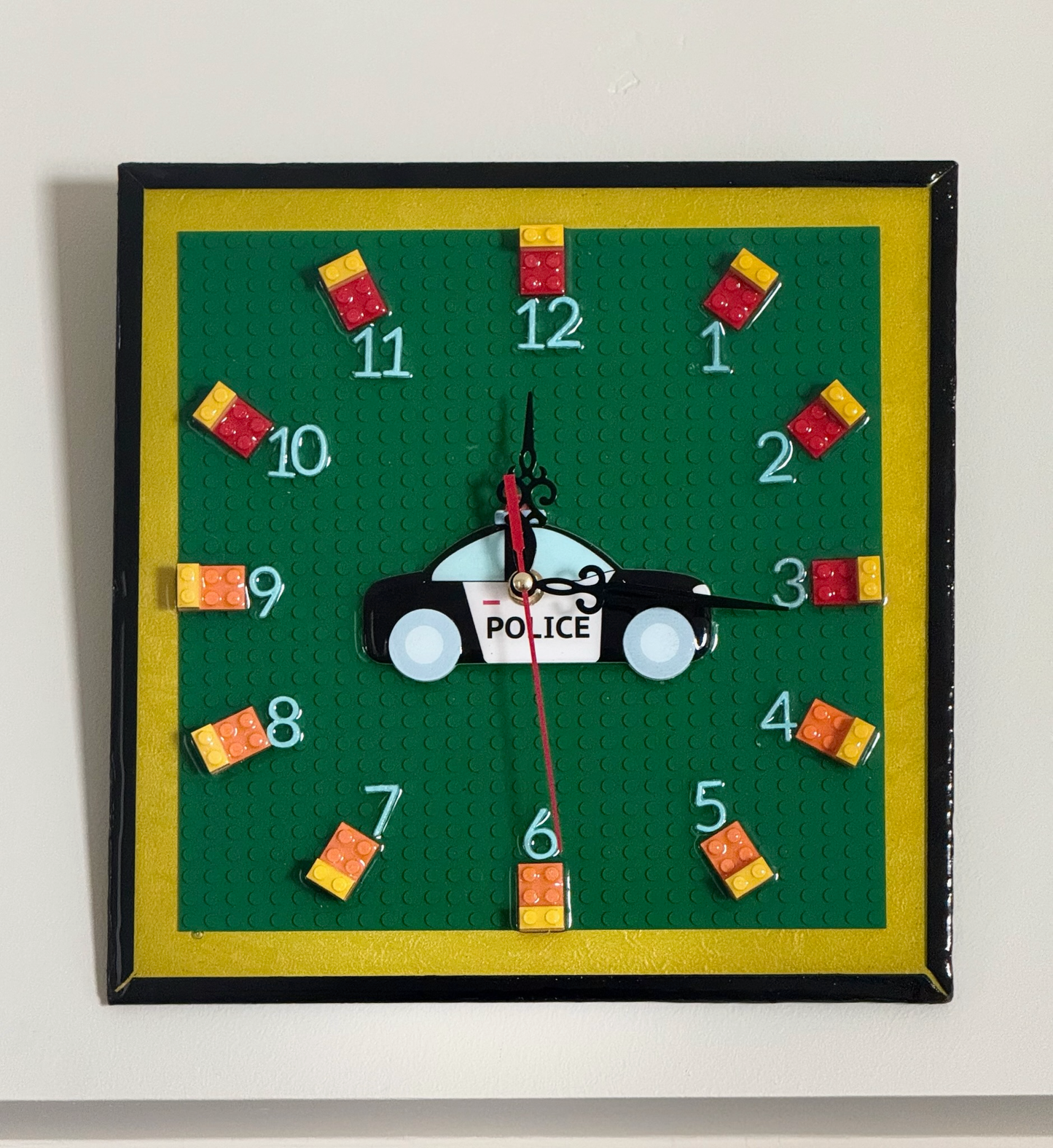 Resin Clock - Lego