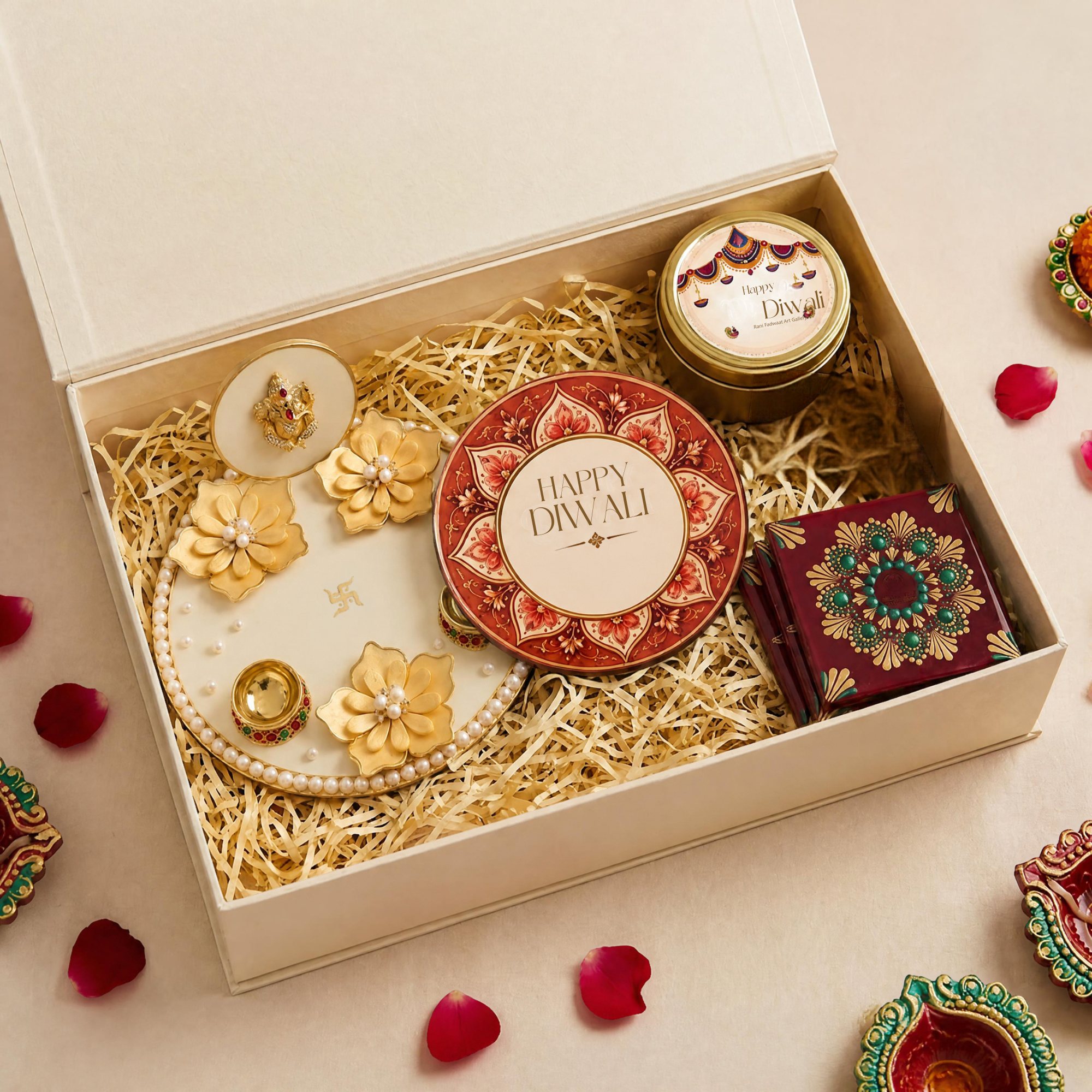 Curated Diwali gift hamper box