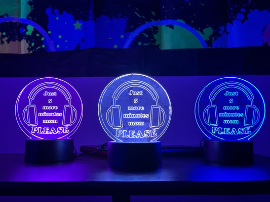 Engraved Night Lamps (With Small Message)