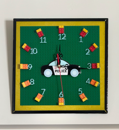 Resin Clock - Lego
